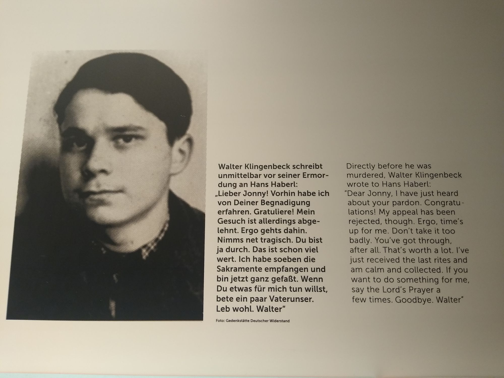 A teenager murdered by the Nazis