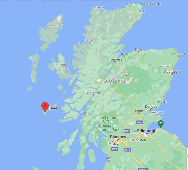 Tiree location