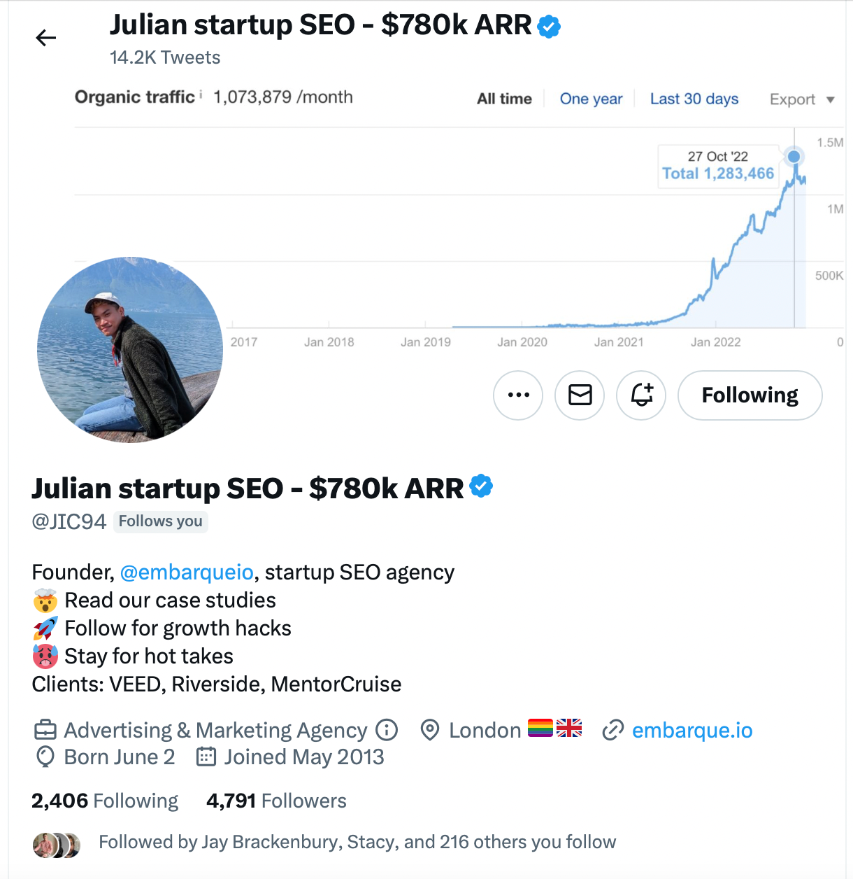 Julian twitter