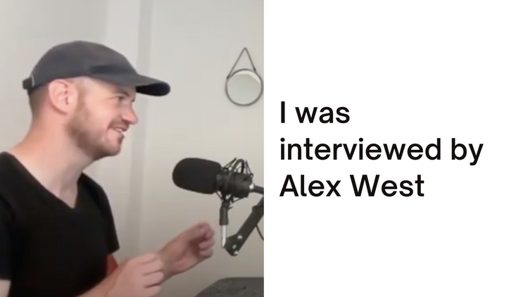 I was interviewed by Alex West about startups and nomading