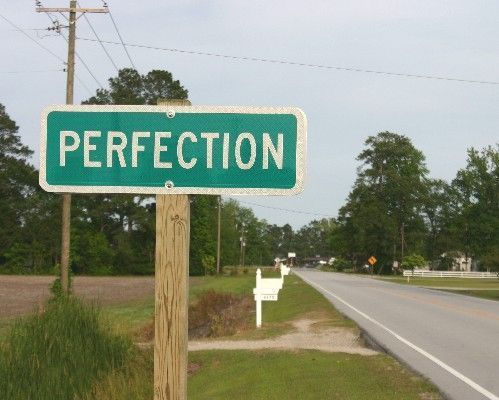 The importance of avoiding perfectionism