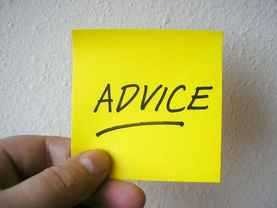Ask for advice and act on it
